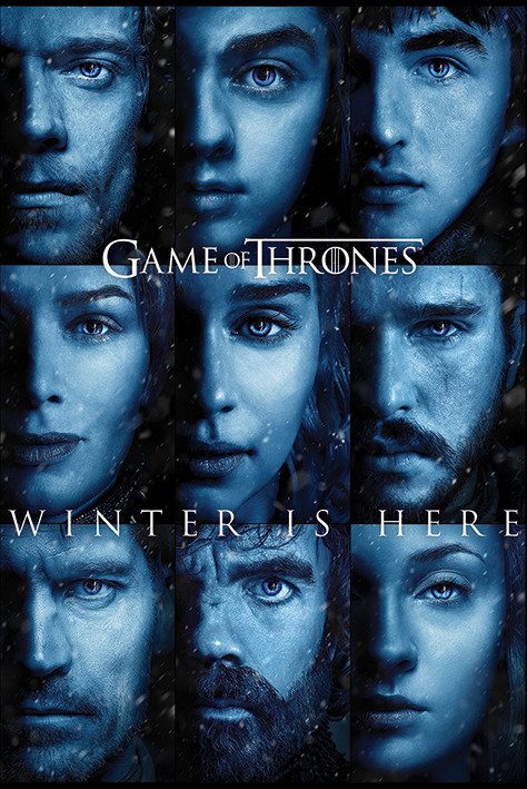 Game Of Thrones - Winter Is Here (Poster Maxi 61X91,5 Cm) - Game of Thrones - Merchandise -  - 5050574341998 - 