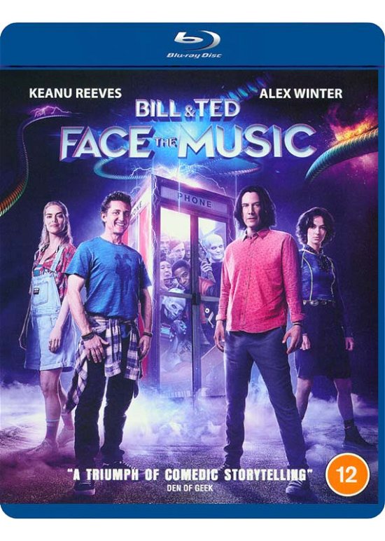 Cover for Bill &amp; Ted Face the Music (Blu · Bill and Ted Face The Music (Blu-ray) (2021)
