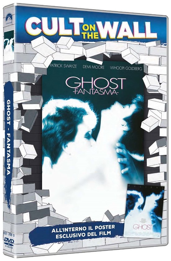 Cover for Whoopy Goldberg,tony Goldwyn,maurice Jarre,demi Moore,patrick Swayze · Ghost - Fantasma (Cult on the Wall) (Dvd+poster) (DVD) (2019)