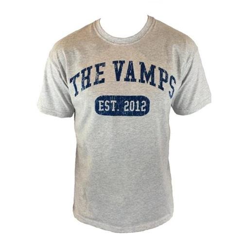 Cover for Vamps - The · The Vamps Ladies T-Shirt: Team Vamps (T-shirt) [size M] [Grey - Ladies edition]