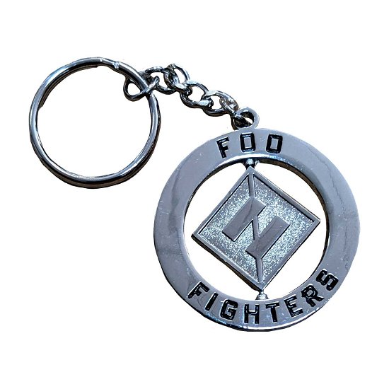 Foo Fighters Keychain: Concrete & Gold (Spinner) (Ex-Tour) - Foo Fighters - Mercancía -  - 5056561066998 - 