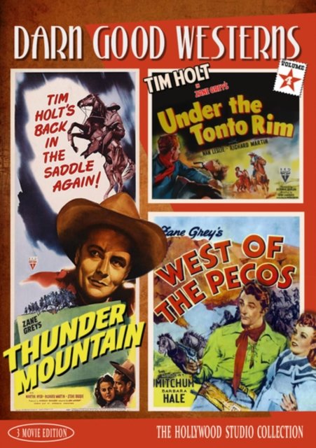 Cover for Darn Good Westerns 4 Thunder Mountain Under · Darn Good Westerns Volume 4 (DVD) (2019)