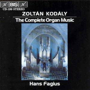 Complete Organ Music - Kodaly / Fagius - Musik - Bis - 7318590001998 - 25. marts 1994