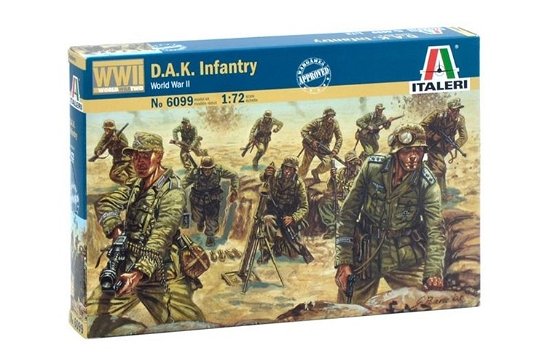 Cover for Italeri · 1:72 Wwii Deutsche Afrika Korps (Toys)