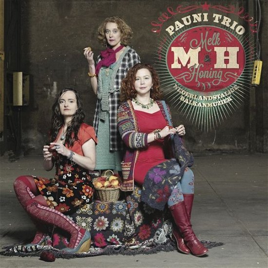 Cover for Pauni Trio · Pauni Trio - Melk &amp; Honing (CD) [Digipak] (2013)
