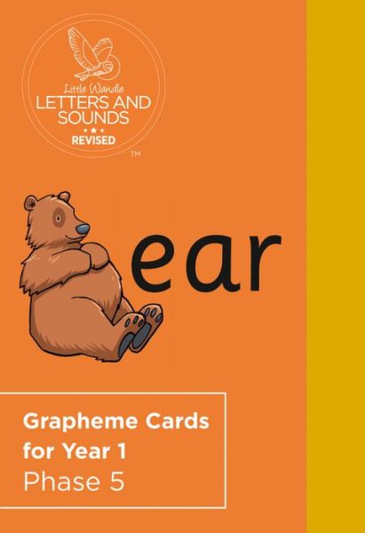 Cover for Wandle Learning Trust and Little Sutton Primary School · Grapheme Cards for Year 1: Phase 5 - Big Cat Phonics for Little Wandle Letters and Sounds Revised (Flashcards) (2021)