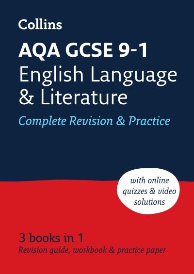 Cover for Collins GCSE · AQA GCSE 9-1 English Language and Literature Complete Revision &amp; Practice: Ideal for the 2025 and 2026 Exams - Collins GCSE Grade 9-1 Revision (Paperback Book) [2 Revised edition] (2022)