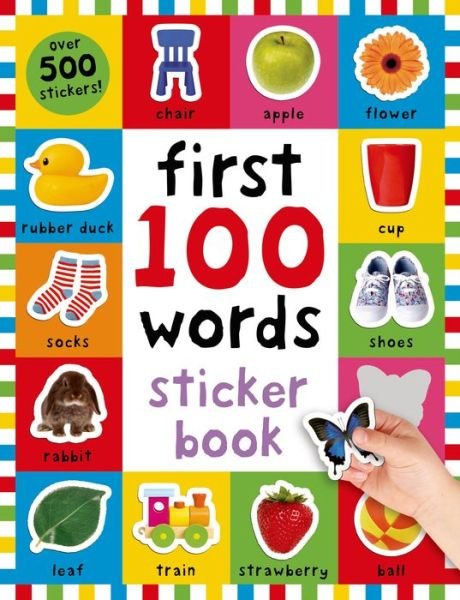Cover for Roger Priddy · First 100 Stickers: Words: Over 500 Stickers - First 100 (Paperback Book) (2015)