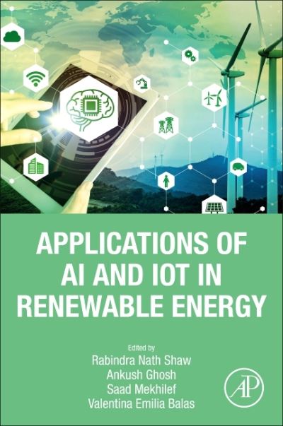 Cover for Applications of AI and IOT in Renewable Energy (Paperback Book) (2022)