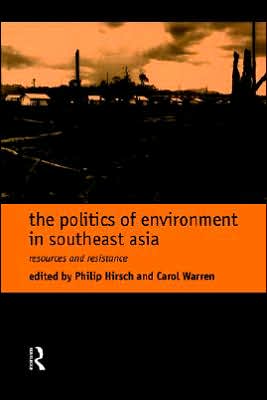 Cover for Murdoch University · The Politics of Environment in Southeast Asia (Taschenbuch) (1998)