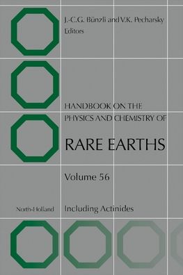 Cover for Jean-Claude Bunzli · Handbook on the Physics and Chemistry of Rare Earths: Including Actinides - Handbook on the Physics &amp; Chemistry of Rare Earths (Hardcover Book) (2019)