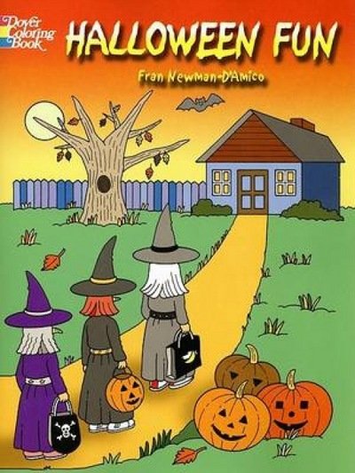 Halloween Fun - Dover Holiday Coloring Book - Fran Newman-D'Amico - Libros - Dover Publications Inc. - 9780486446998 - 27 de julio de 2005
