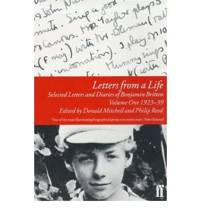Cover for Benjamin Britten · Letters from a Life Vol 1: 1923-39: Selected Letters and Diaries of Benjamin Britten (Pocketbok) [Main edition] (1998)