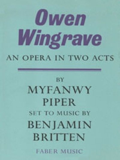 Cover for Benjamin Britten · Owen Wingrave (Paperback Book) (1998)