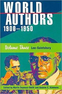 Cover for HW Wilson · World Authors 1900-1950 (Gebundenes Buch) (1996)