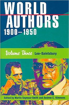 World Authors 1900-1950 - HW Wilson - Books - H.W. Wilson Publishing Co. - 9780824208998 - December 1, 1996