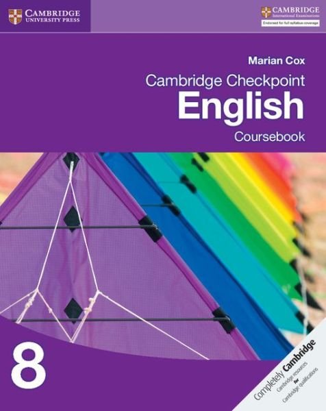 Cover for Marian Cox · Cambridge Checkpoint English Coursebook 8 (Taschenbuch) (2013)