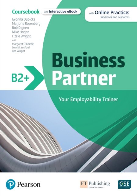 Cover for Pearson Education · Business Partner B2+ Coursebook &amp; eBook with MyEnglishLab &amp; Digital Resources (Buch) (2021)