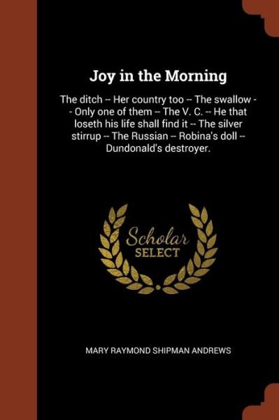 Cover for Mary Raymond Shipman Andrews · Joy in the Morning (Paperback Book) (2017)