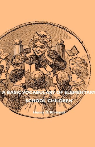 Cover for Henry D. Rinsland · A Basic Vocabulary of Elementary School Children (Taschenbuch) (2007)
