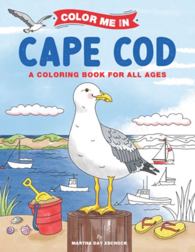 Cover for Martha Day Zschock · Color Me in Cape Cod (Book) (2023)