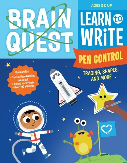 Brain Quest Learn to Write: Pen Control, Tracing, Shapes, and More - Workman Publishing - Kirjat - Workman Publishing - 9781523515998 - torstai 21. syyskuuta 2023