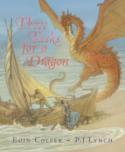 Cover for Eoin Colfer · Three Tasks for a Dragon (Bok) (2023)