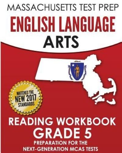 Cover for Test Master Press Massachusetts · Massachusetts Test Prep English Language Arts Reading Workbook Grade 5 (Paperback Book) (2016)