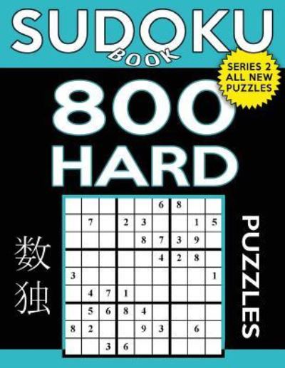 Cover for Sudoku Book · Sudoku Book 800 Hard Puzzles (Paperback Bog) (2017)