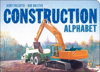 Cover for Jerry Pallotta · Construction Alphabet (Board book) [Large type / large print edition] (2017)