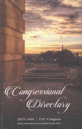 Cover for Joint Committee on Printing · Official Congressional Directory (Paperback Book) (2016)