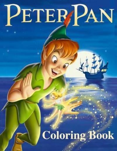 Cover for Linda Johnson · Peter Pan Coloring Book (Paperback Bog) (2018)