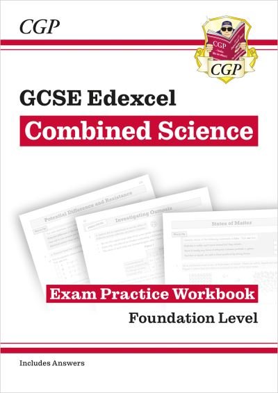 Cover for CGP Books · New GCSE Combined Science Edexcel Exam Practice Workbook - Foundation (includes answers) (Paperback Book) (2022)