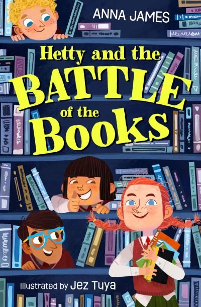 Cover for Anna James · Hetty and the Battle of the Books (Paperback Bog) (2022)