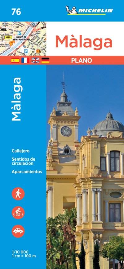 Malaga - Michelin City Plan 76: City Plans - Michelin - Kirjat - Michelin Editions des Voyages - 9782067236998 - perjantai 15. maaliskuuta 2019