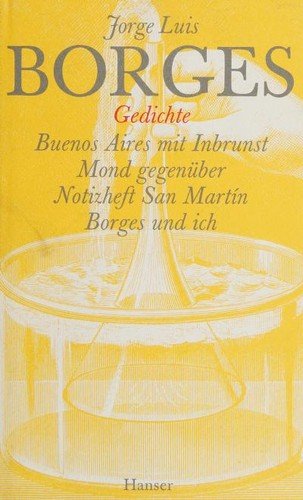 Cover for Jorge Luis Borges · Gesammelte Werke.7 Gedicht.1 (Bok)