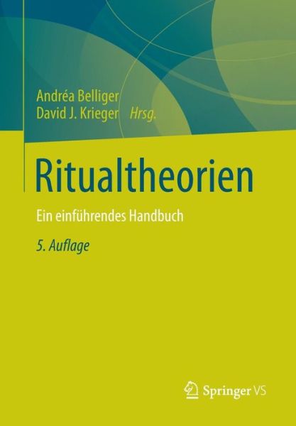 Cover for Ritualtheorien: Ein Einfuhrendes Handbuch (Paperback Book) [5th 5. Aufl. 2013 edition] (2012)