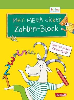 Cover for Christine Mildner · Schlau für die Schule: Mein MEGA dicker Zahlen-Block (Paperback Bog) (2022)