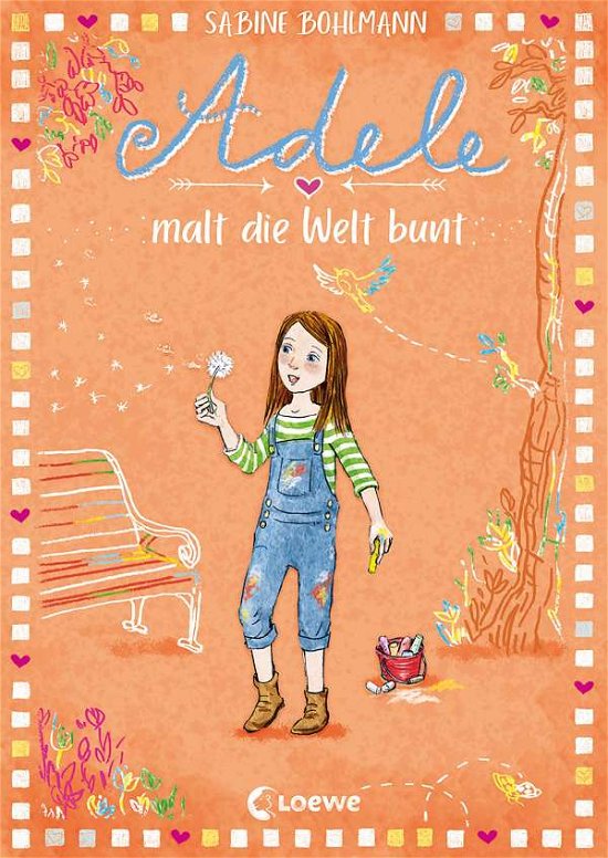Cover for Sabine Bohlmann · Adele malt die Welt bunt (Band 4) (Inbunden Bok) (2021)