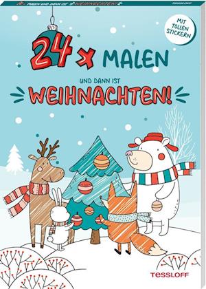 24 x malen und dann ist Weihnachten! -  - Books - Tessloff Verlag Ragnar Tessloff GmbH & C - 9783788646998 - September 25, 2024