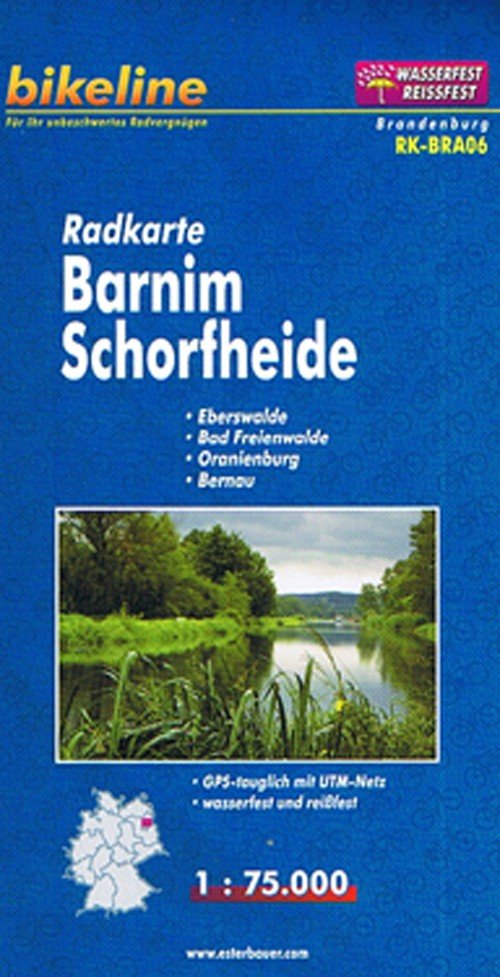 Cover for Esterbauer · Radkarte Barnim Schorfheide : Eberswalde - Bad Freienwalde - Oranienburg - Bernau (Book) [2nd edition] (2019)