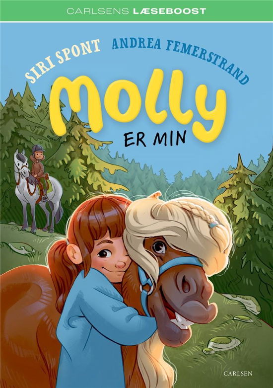 Cover for Siri Spont · Carlsens Læseboost: Molly: Molly er min (Bound Book) [1.º edición] (2022)