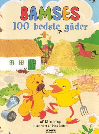 Cover for Elin Bing · Bamses 100 bedste gåder (Cardboard Book) [1. Painos] (2001)