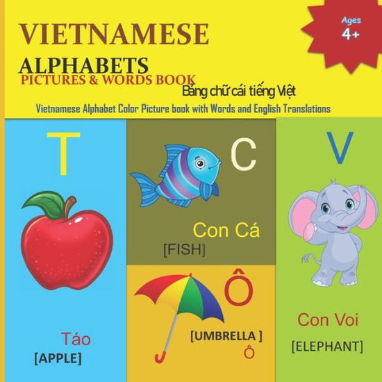 Cover for Mamma Margaret · Vietnamese Alphabets Pictures &amp; Words Book - Vietnamese Alphabets and Vietnamese Language Learning Books (Pocketbok) (2022)