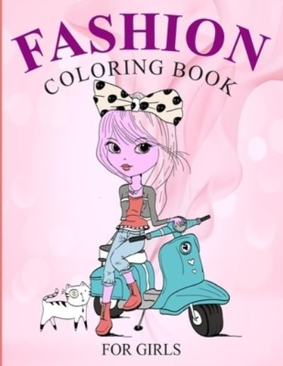 Cover for Fashion Drawing · Fashion Coloring Book For Girls (Paperback Book) (2020)