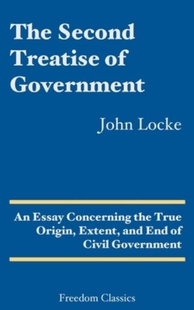 Cover for John Locke · The Second Treatise of Government (Taschenbuch) (2021)