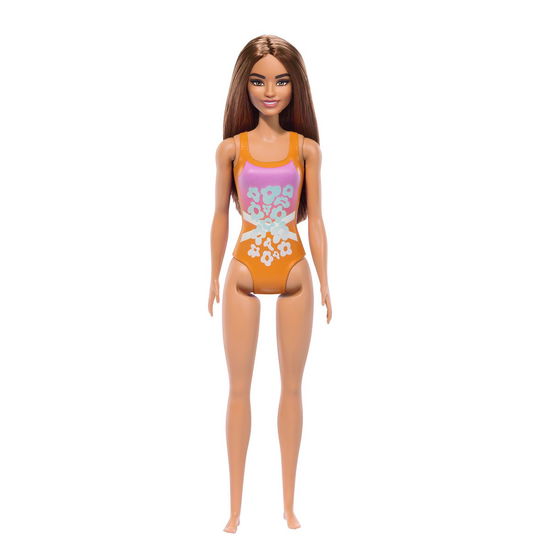 Cover for Barbie · Barbie Beach Doll with Orange Swimsuit (MERCH) (2025)