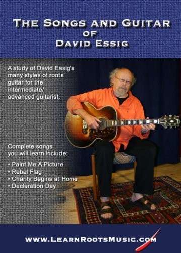 Cover for David Essig · Bluegrass &amp; Country Blues Guitar (DVD) (2010)