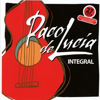 Cover for Paco De Lucia · Integral (CD) [Limited edition] (2016)