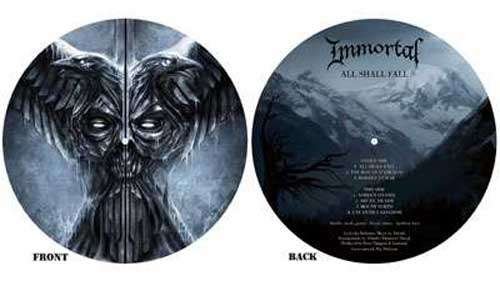 Cover for Immortal · all Shall Fall (LP) [Picture Disc, Limited edition] (2009)